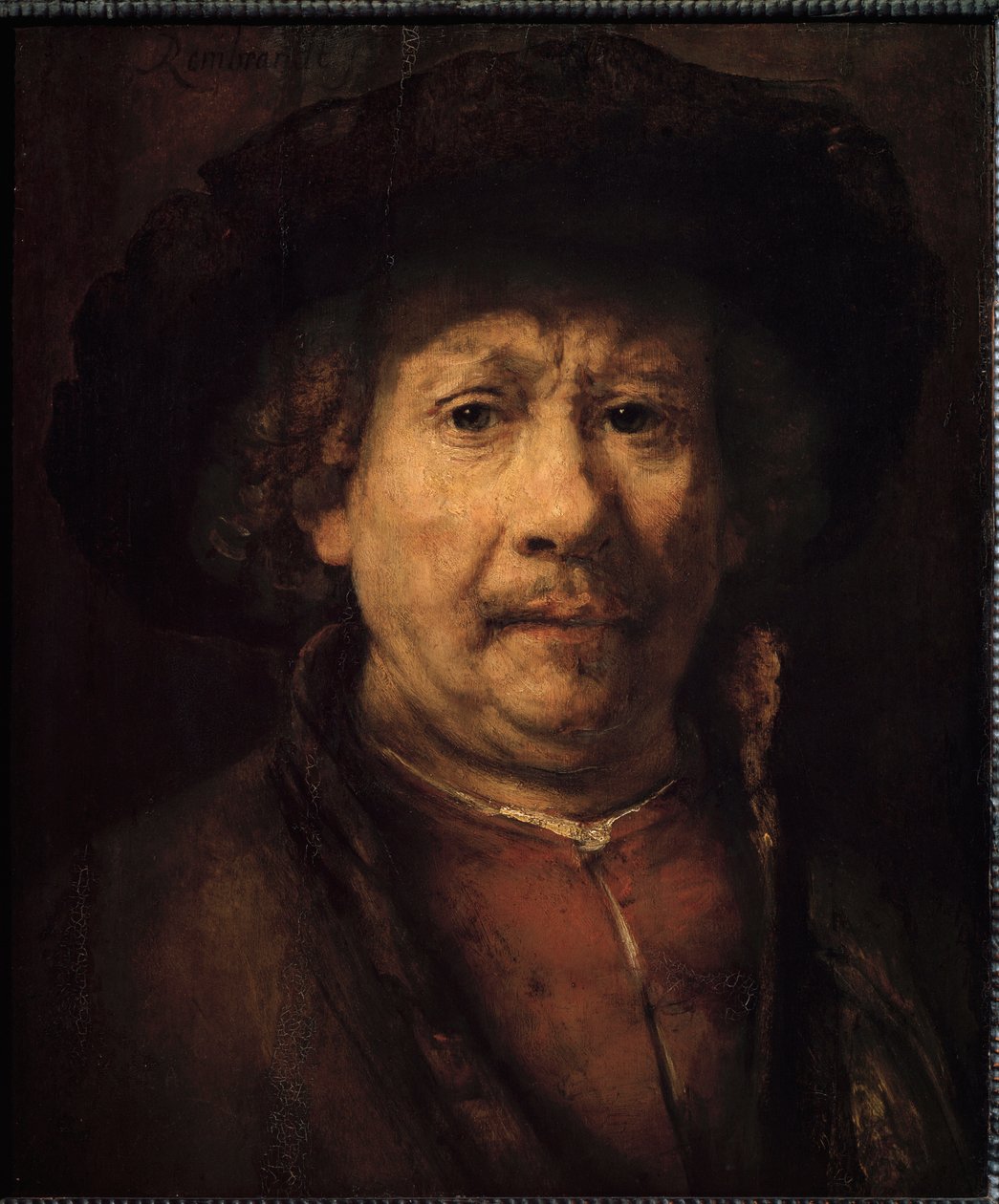Lite selvportrett (maleri, ca. 1666) av Rembrandt van Rijn