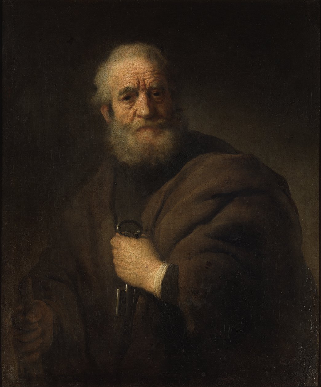 St Peter av Rembrandt van Rijn