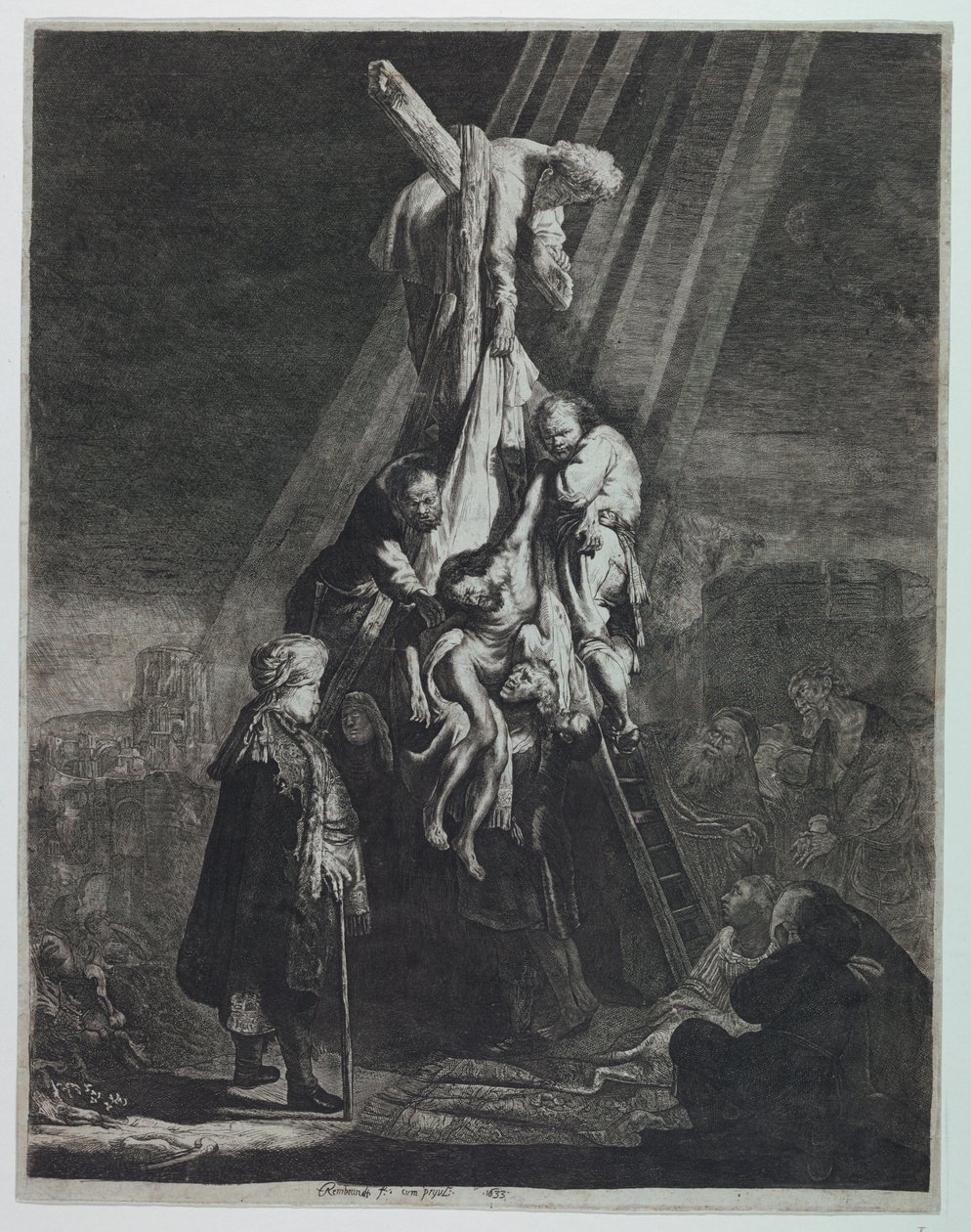 Nedstigningen fra korset av Rembrandt van Rijn