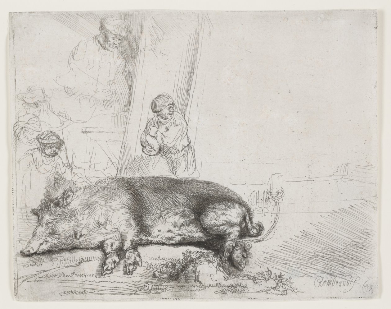 The Hog av Rembrandt van Rijn