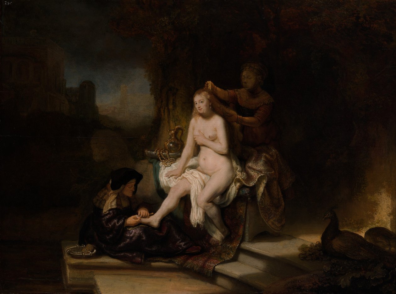 Toalettet i Batseba av Rembrandt van Rijn