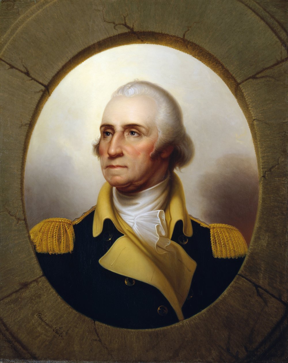 George Washington (koøyetype) av Rembrandt Peale