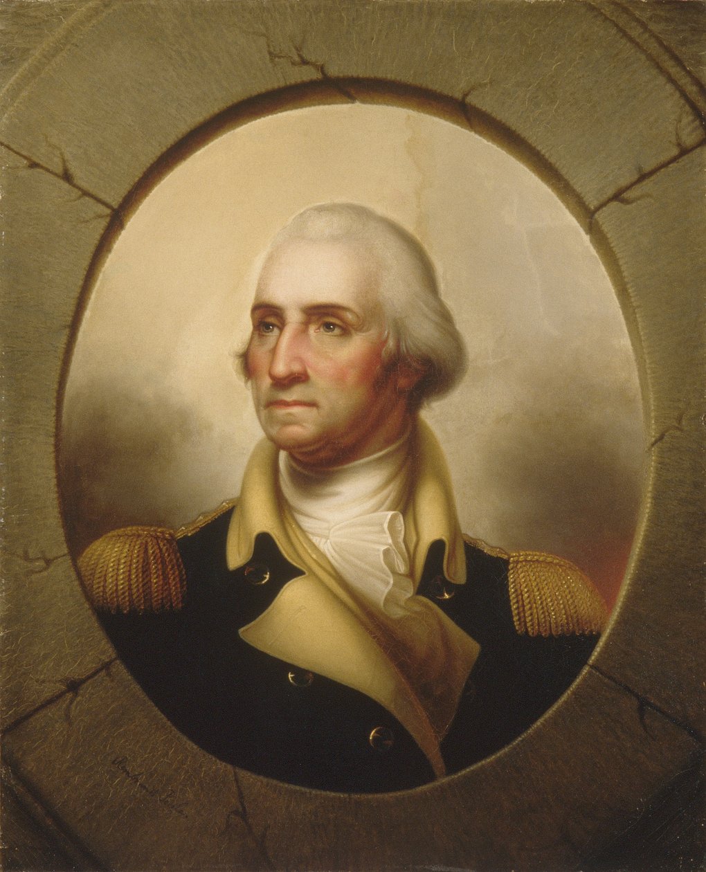 George Washington av Rembrandt Peale