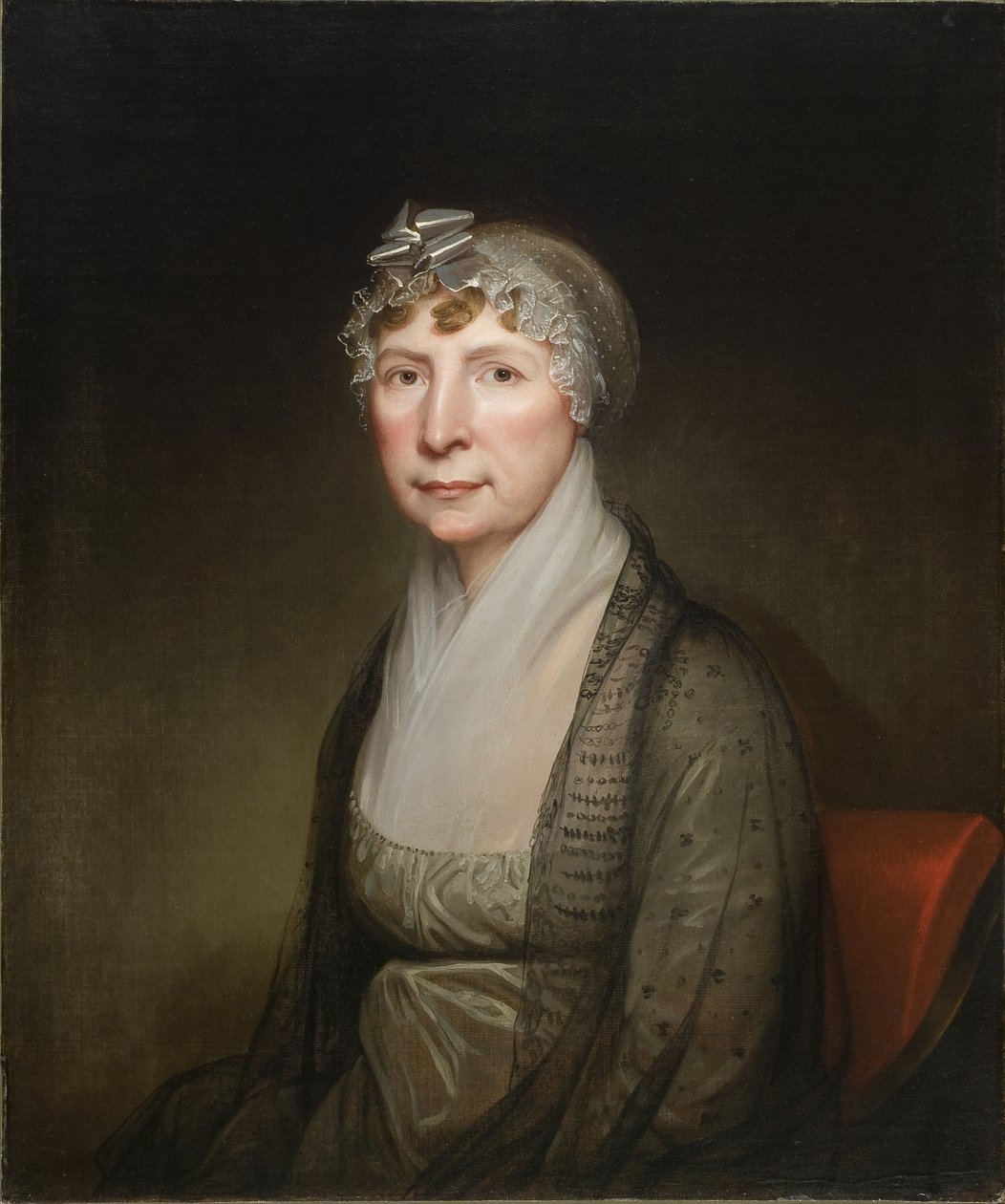 Portrett av Cornelia Van Horn Lansdale (Mrs. Thomas Lancaster Lansdale), ca. 1820 av Rembrandt Peale