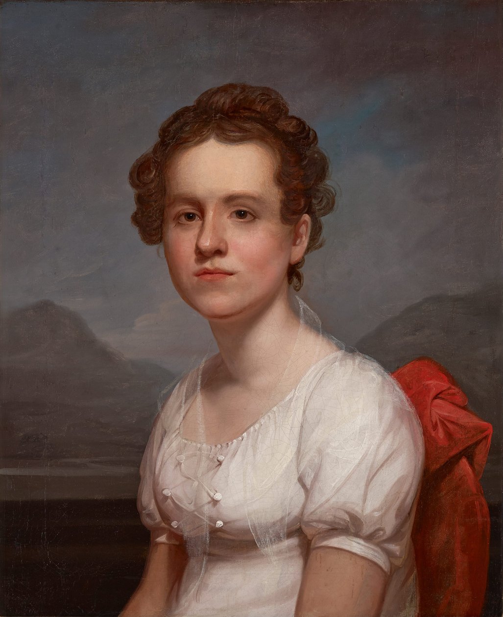 Portrett av Helen Miller (fru Charles G. McLean) av Rembrandt Peale