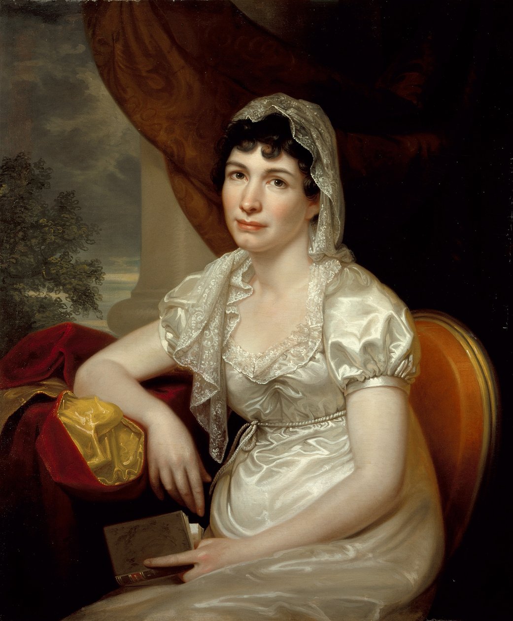 Portrett av Jane Griffith Koch, ca. 1817 av Rembrandt Peale