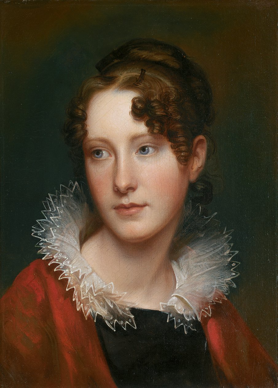 Portrett av Rosalba Peale, ca. 1820. av Rembrandt Peale