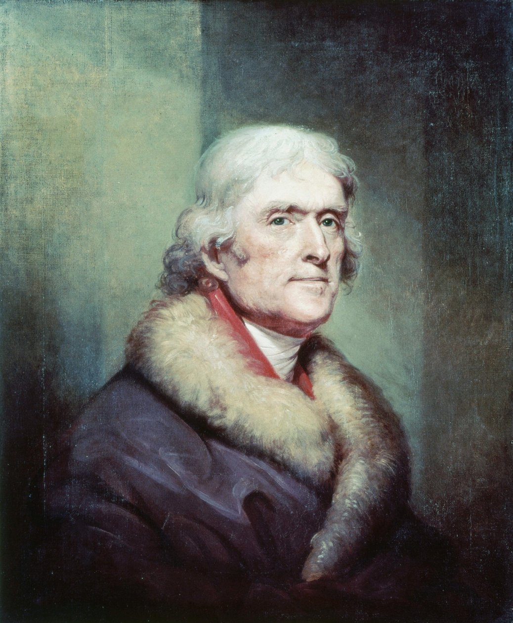 Portrait of Thomas Jefferson (1743 - 1826) by Peale Rembrandt (1778 - 1860). av Rembrandt Peale