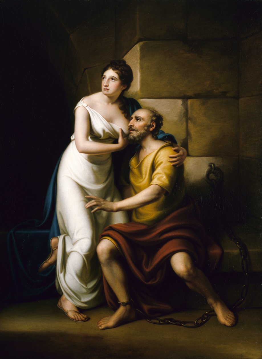 Den romerske datteren, 1811. av Rembrandt Peale