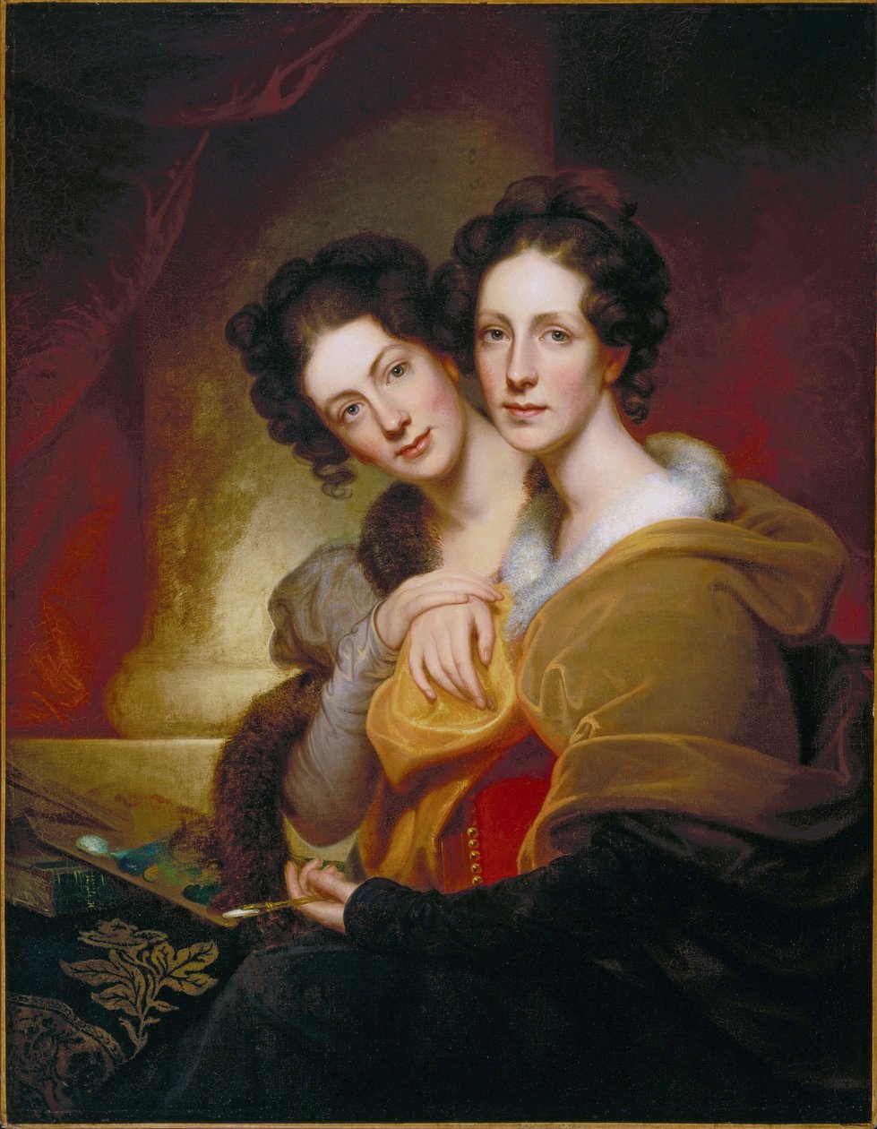 The Sisters (Eleanor og Rosalba Peale) av Rembrandt Peale