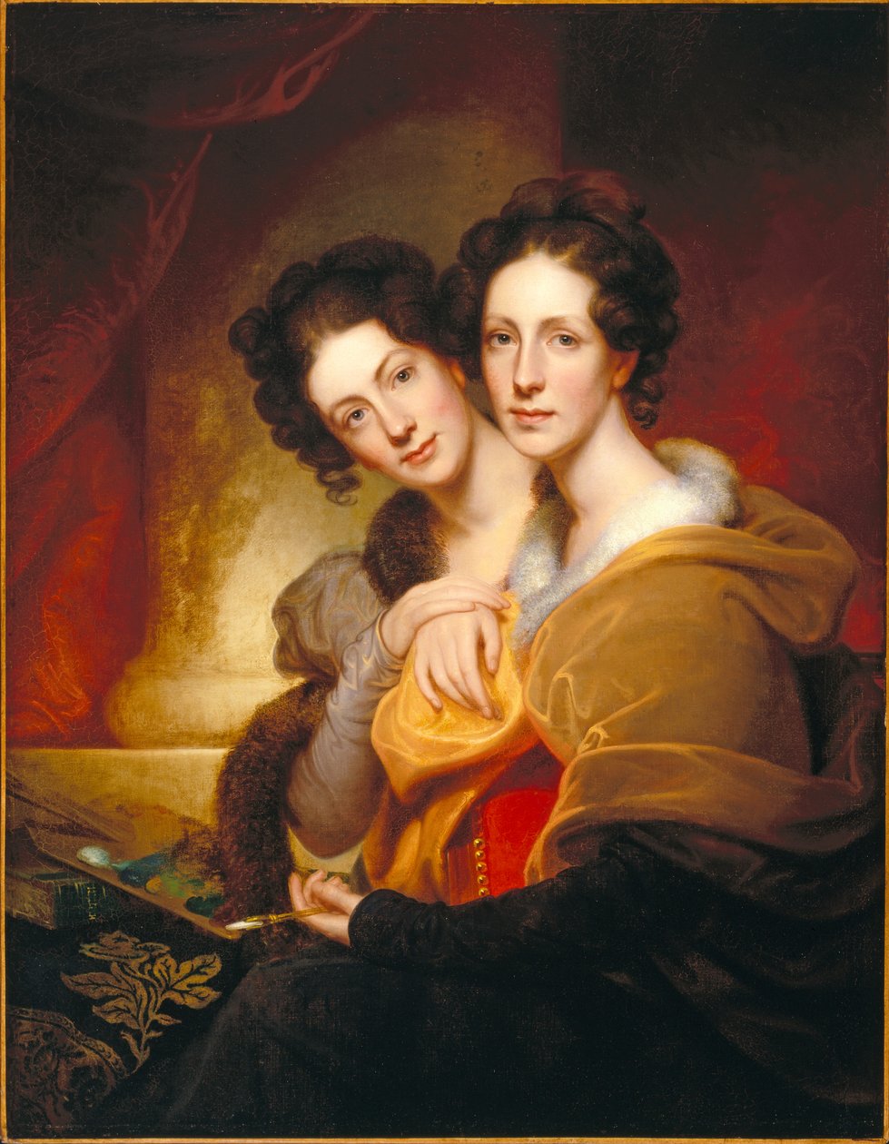 The Sisters (Eleanor og Rosalba Peale) av Rembrandt Peale