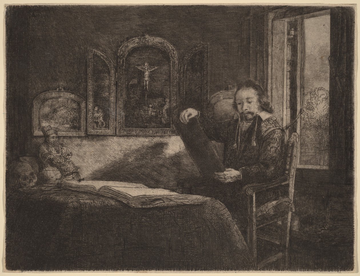 Abraham Francen av Rembrandt van Rijn