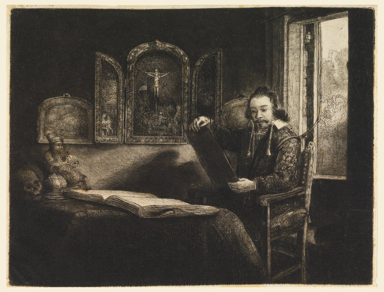 Abraham Francen, apoteker av Rembrandt van Rijn