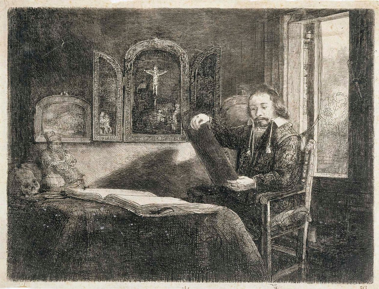 Abraham Francen, apoteker av Rembrandt van Rijn
