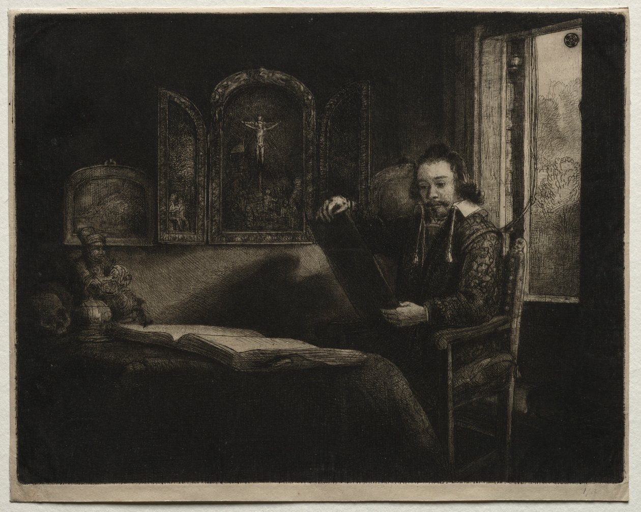 Abraham Francen, apotek, ca. 1657 av Rembrandt van Rijn