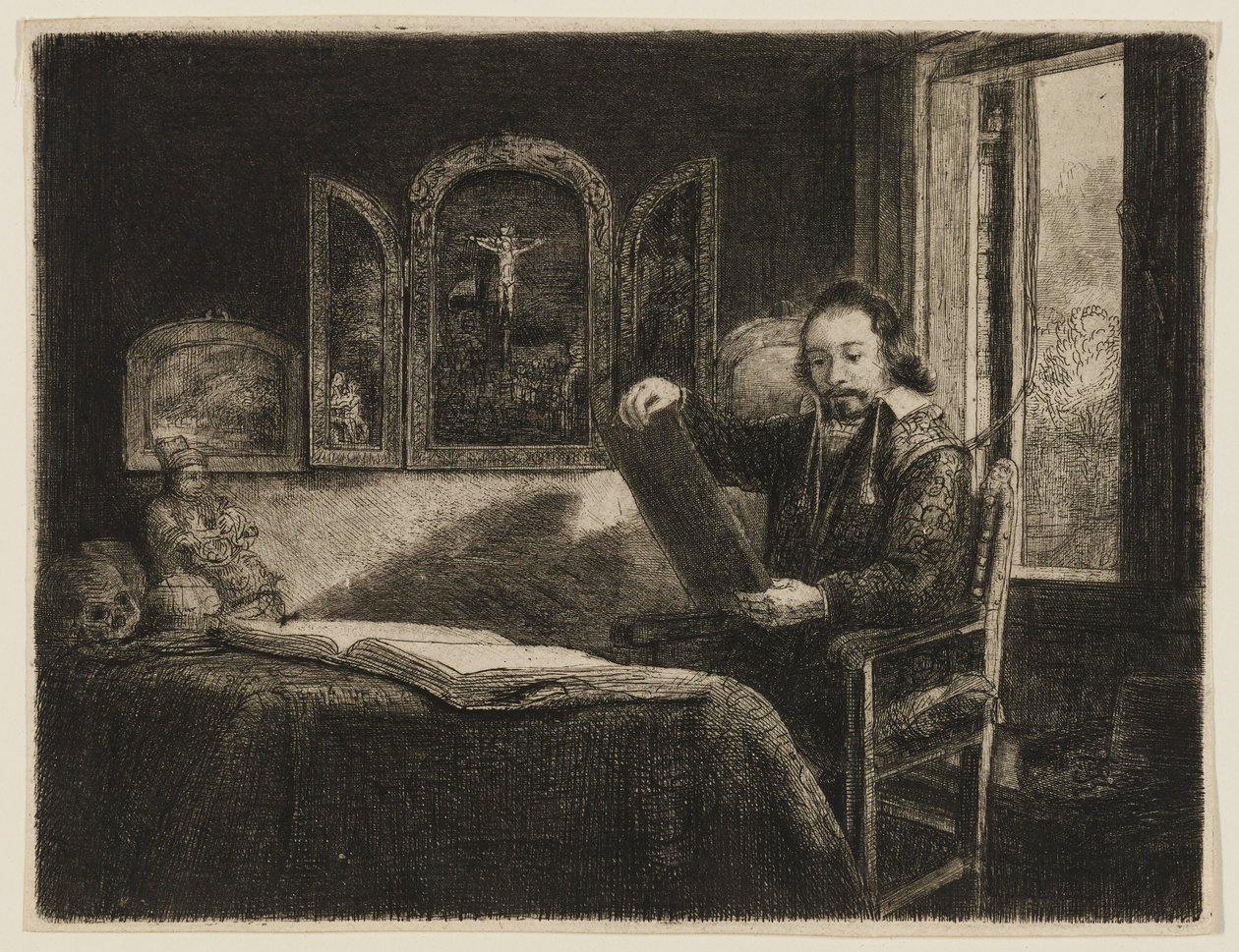 Abraham Francen, kunsthandler av Rembrandt van Rijn