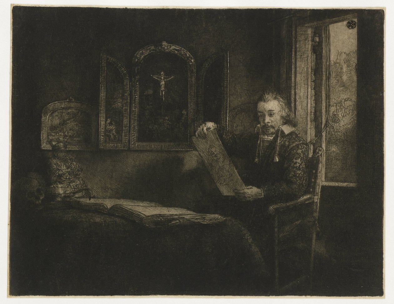 Abraham Francen, apoteker av Rembrandt van Rijn