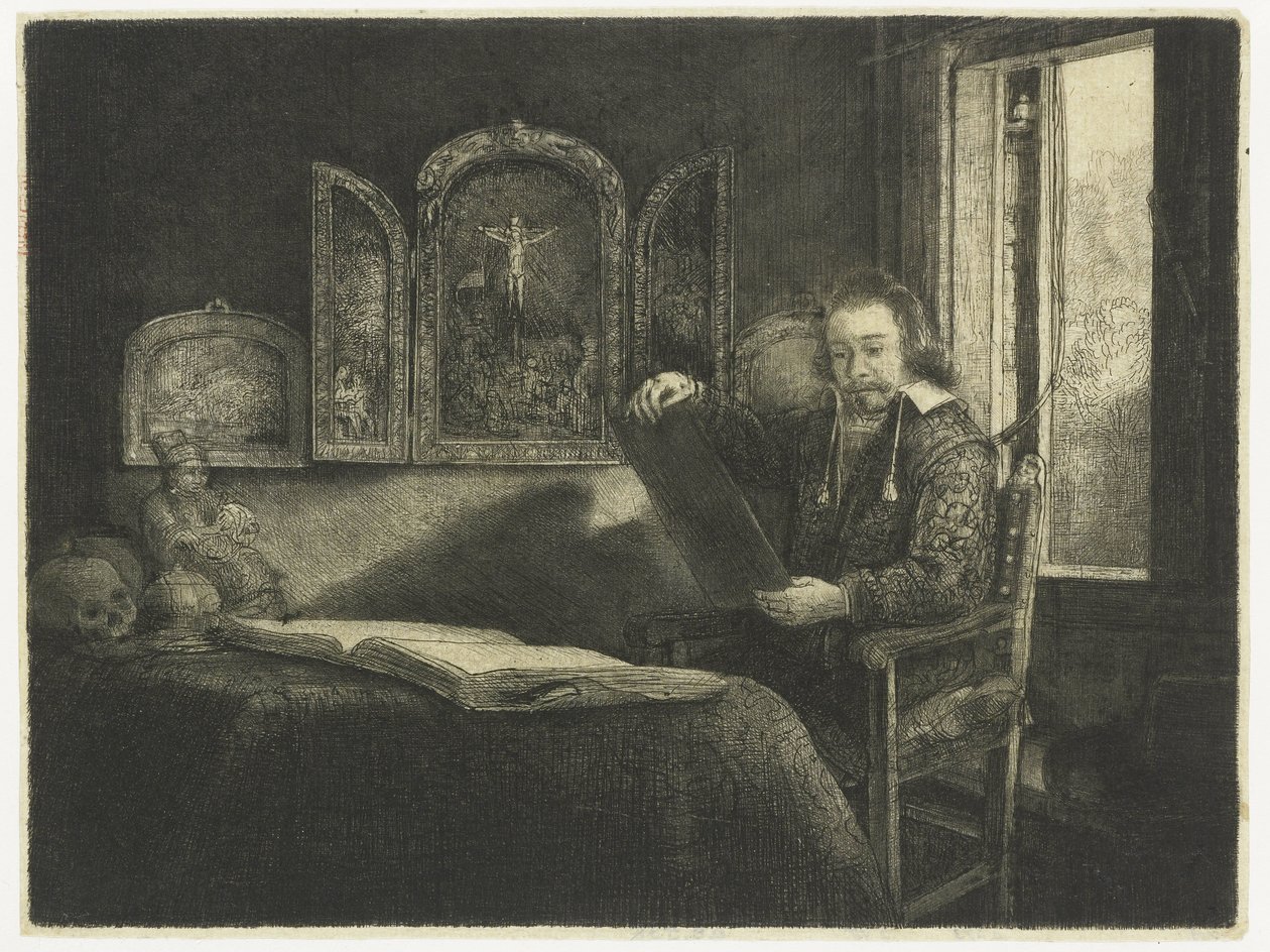 Abraham Francen, apoteker av Rembrandt van Rijn