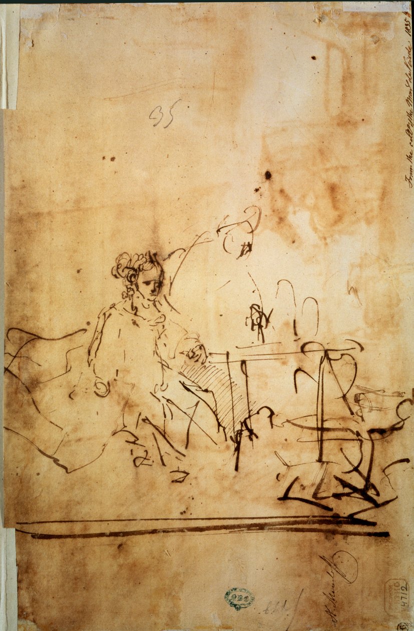 Ahasverus, Haman og Ester, 1600-tallet av Rembrandt van Rijn
