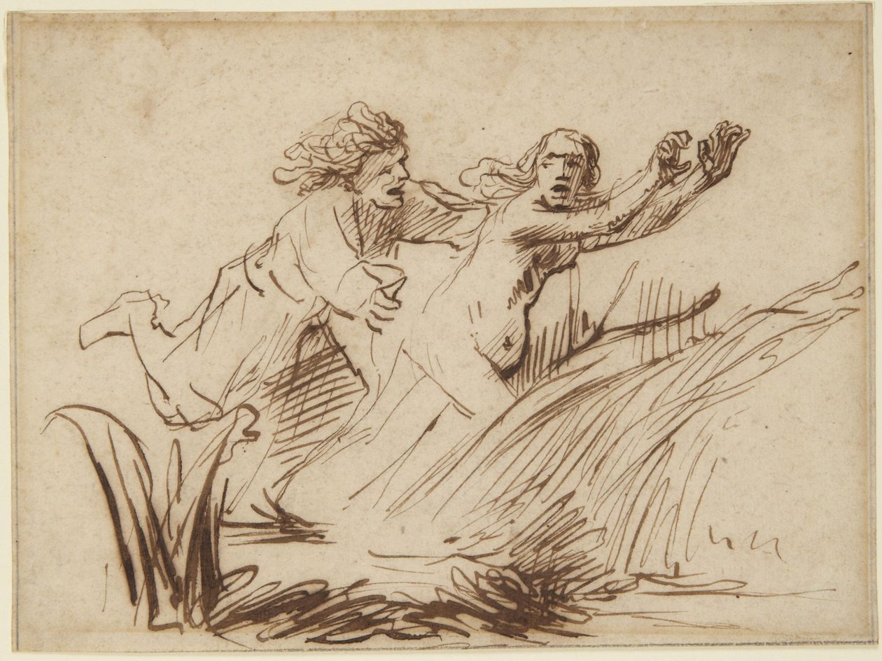 Apollo og Daphne av Rembrandt van Rijn