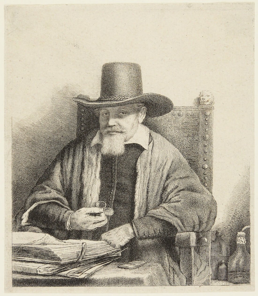 Arnold Tholinx av Rembrandt van Rijn