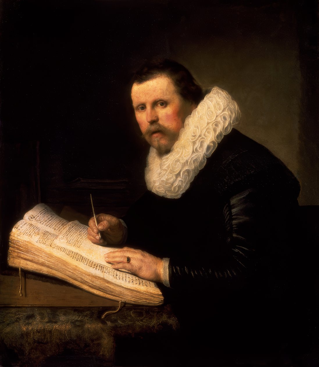 Portrett av en lærd av Rembrandt van Rijn