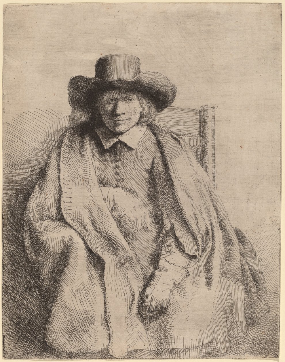 Clement de Jonghe av Rembrandt van Rijn