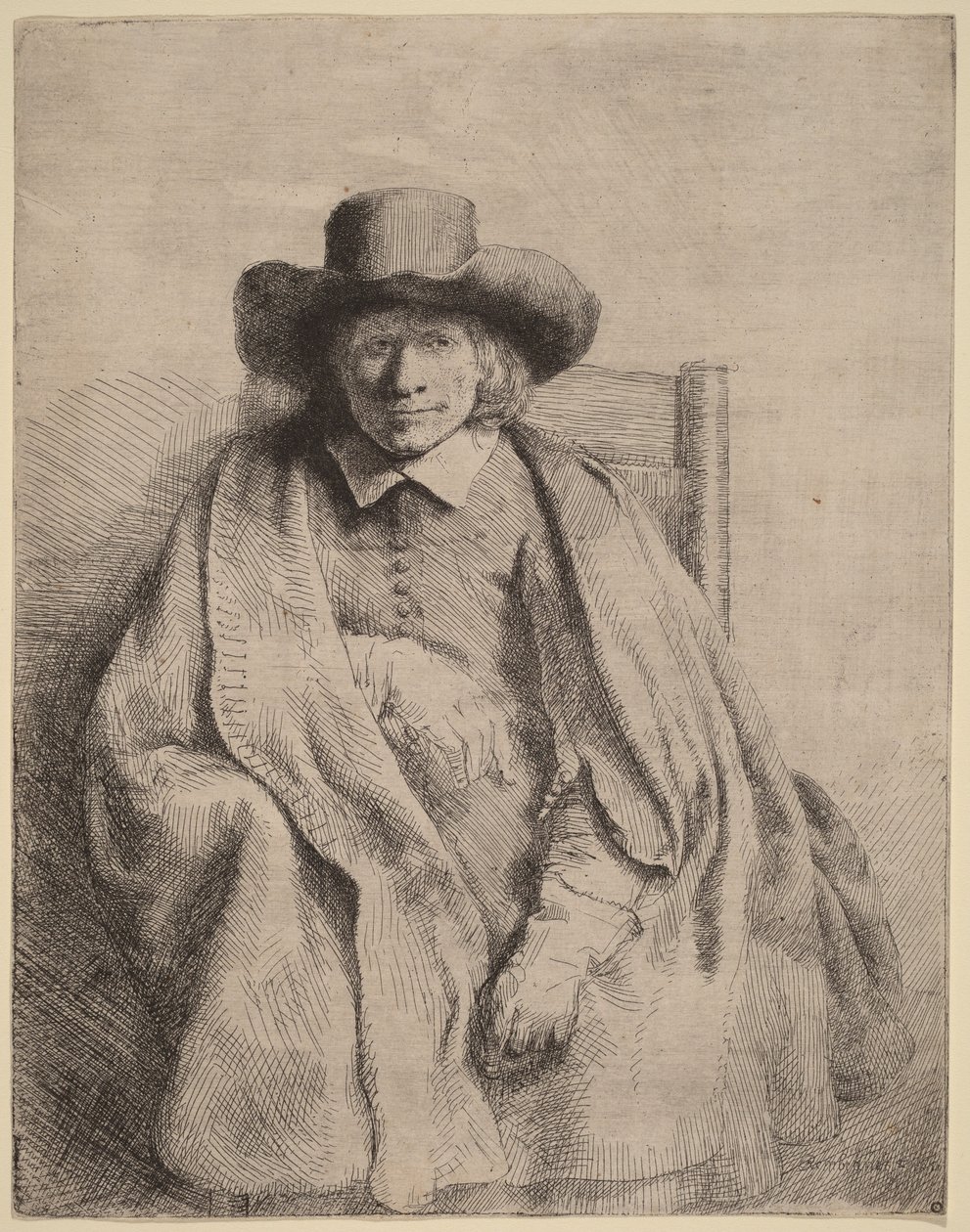 Clement de Jonghe av Rembrandt van Rijn