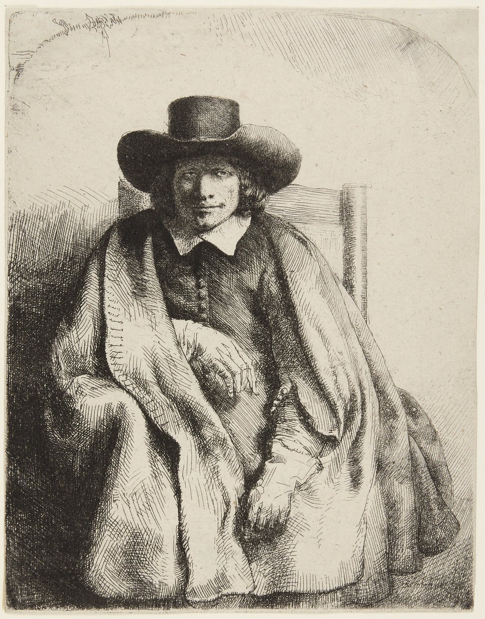 Clement de Jonghe av Rembrandt van Rijn