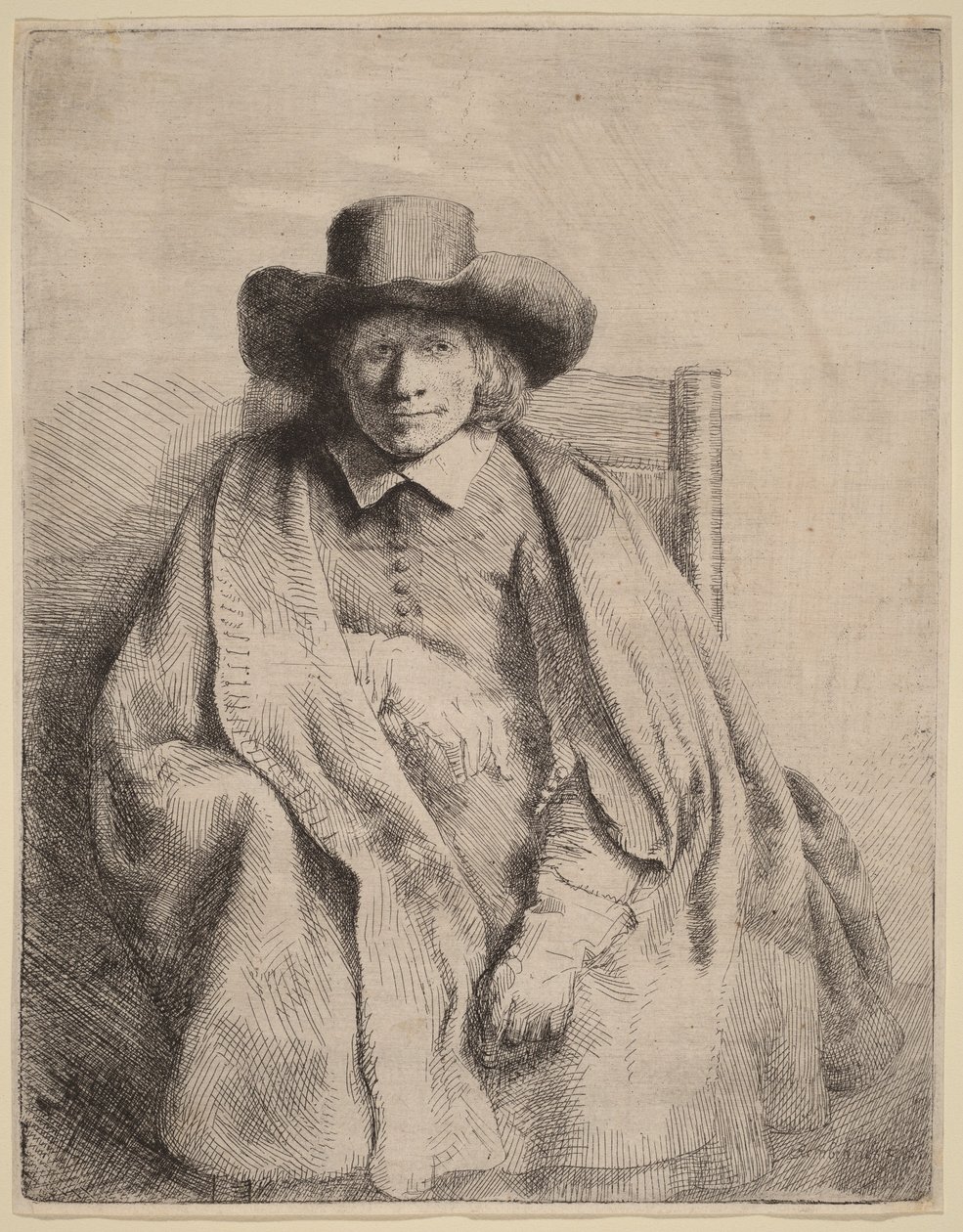 Clement de Jonghe av Rembrandt van Rijn