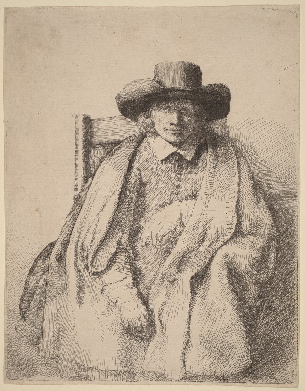 Clement de Jonghe av Rembrandt van Rijn