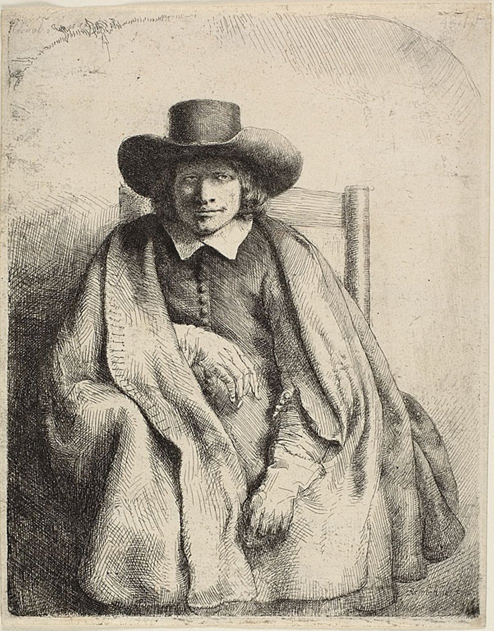 Clement de Jonghe, trykkeri av Rembrandt van Rijn