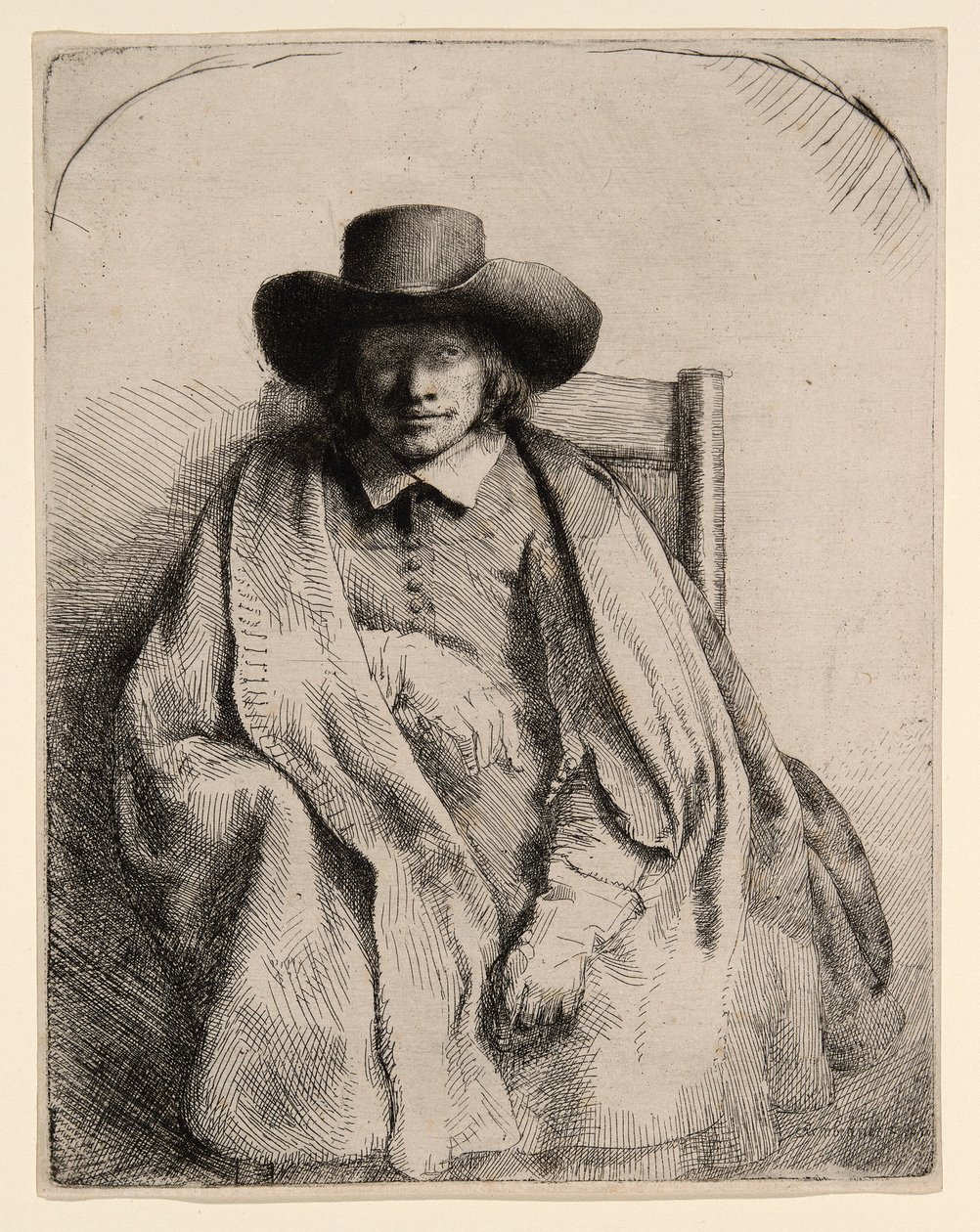 Clement de Jonghe, trykkeri av Rembrandt van Rijn
