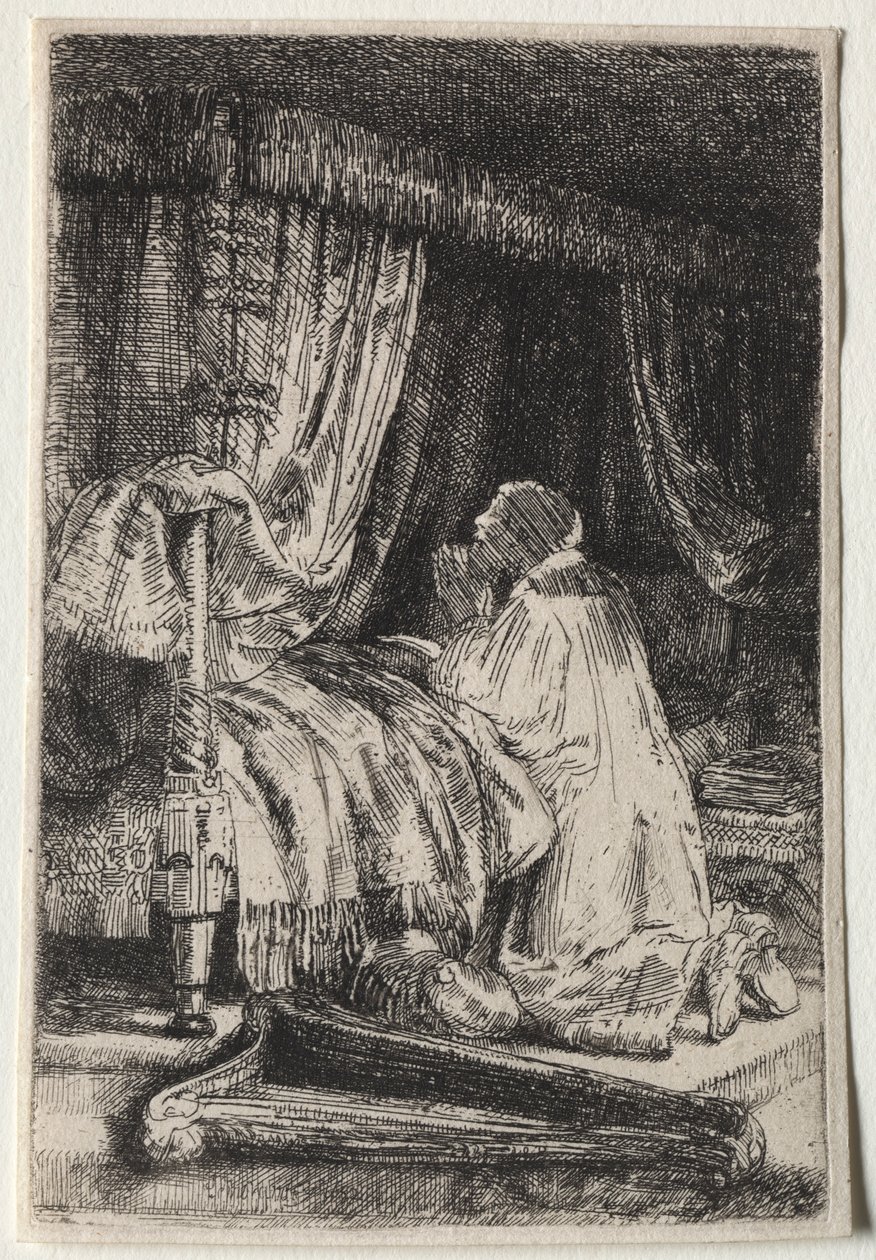 David i bønn, 1652. av Rembrandt van Rijn