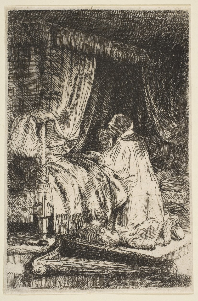 David i bønn, 1652. av Rembrandt van Rijn