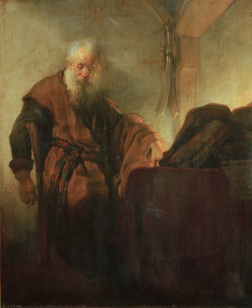 Apostelen Paulus i ettertanke av Rembrandt van Rijn