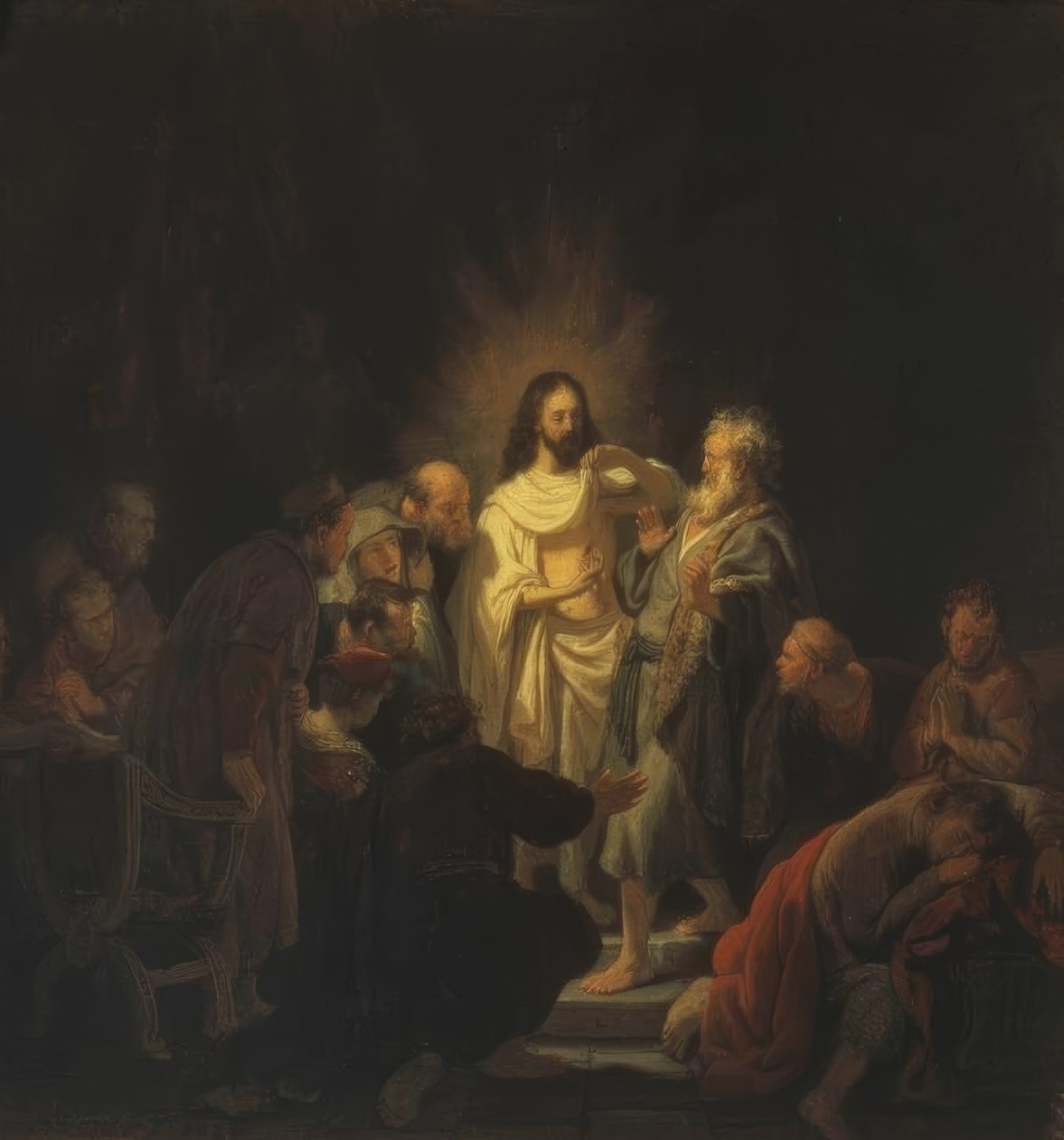 Den vantro Thomas av Rembrandt van Rijn