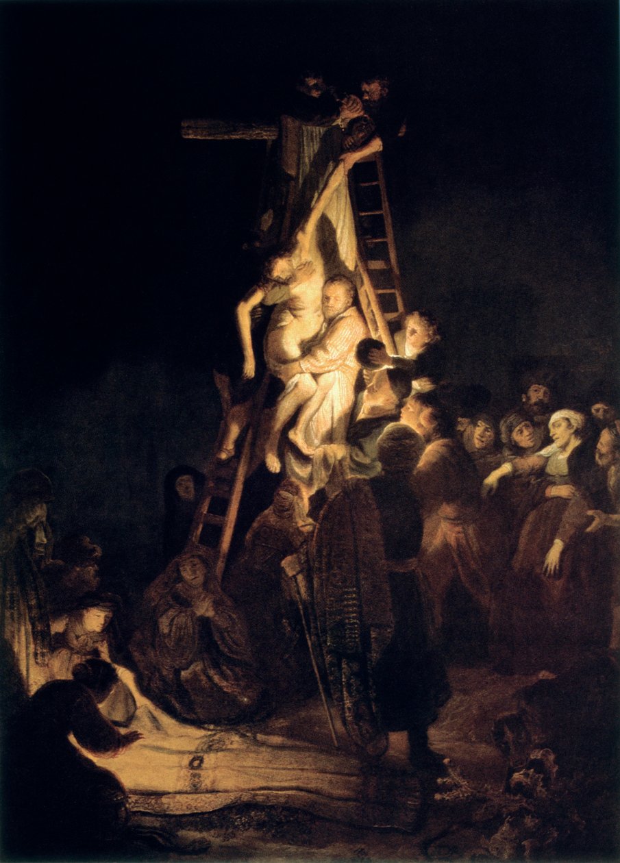 Nedstigning fra korset, 1634 av Rembrandt van Rijn