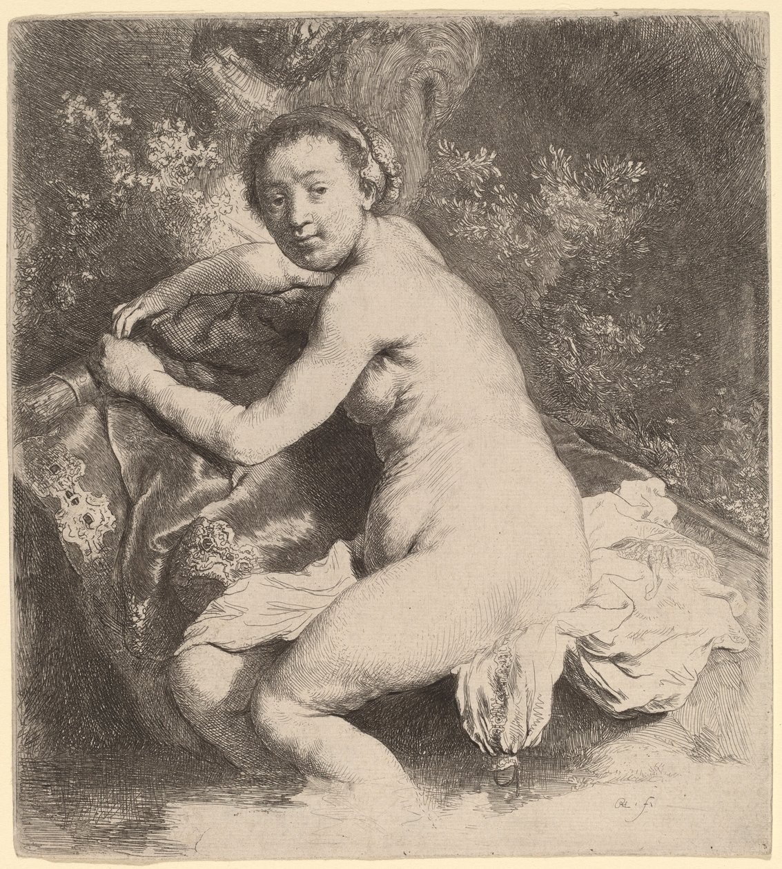 Diana på badet av Rembrandt van Rijn