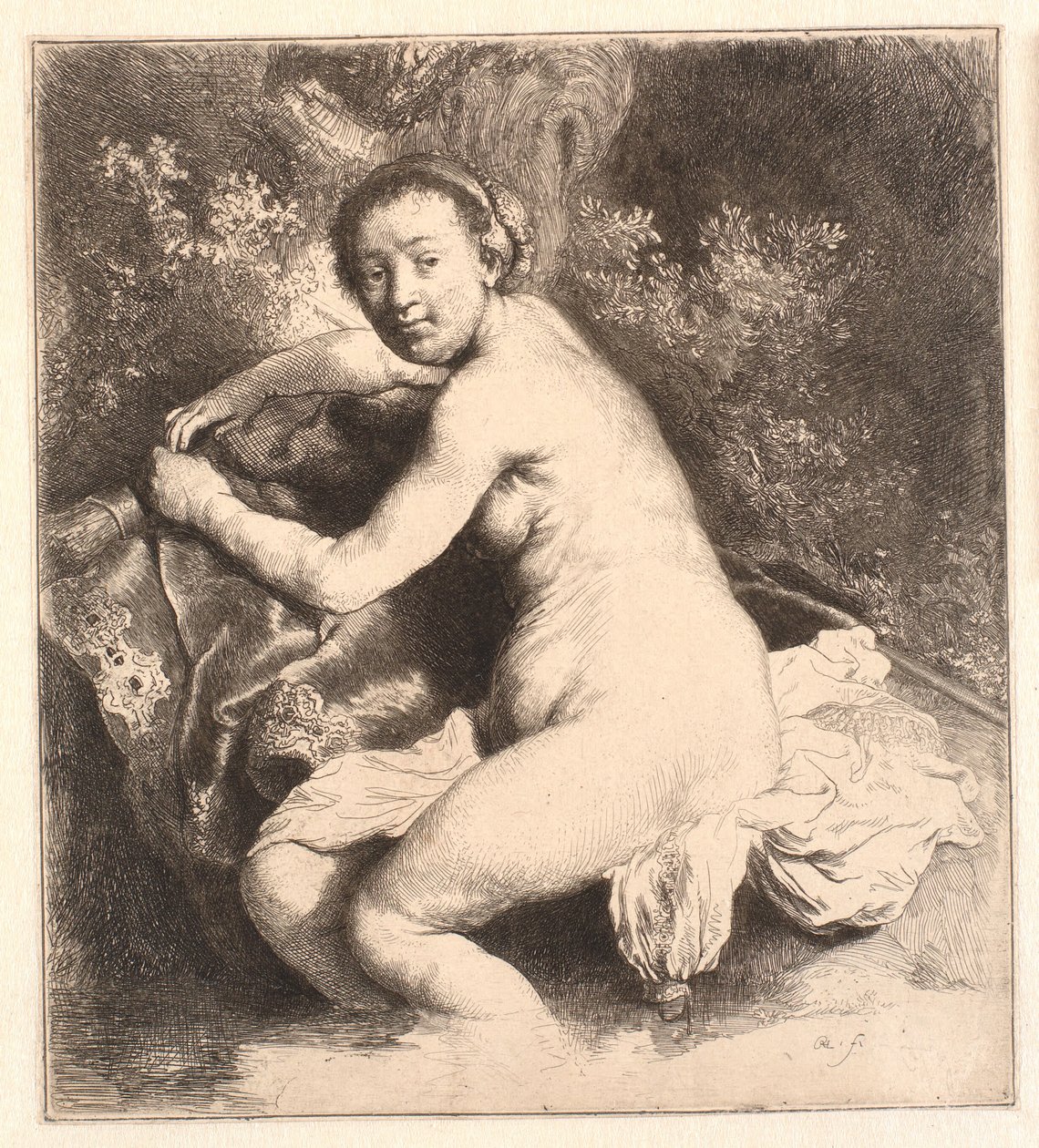 Diana på badet av Rembrandt van Rijn