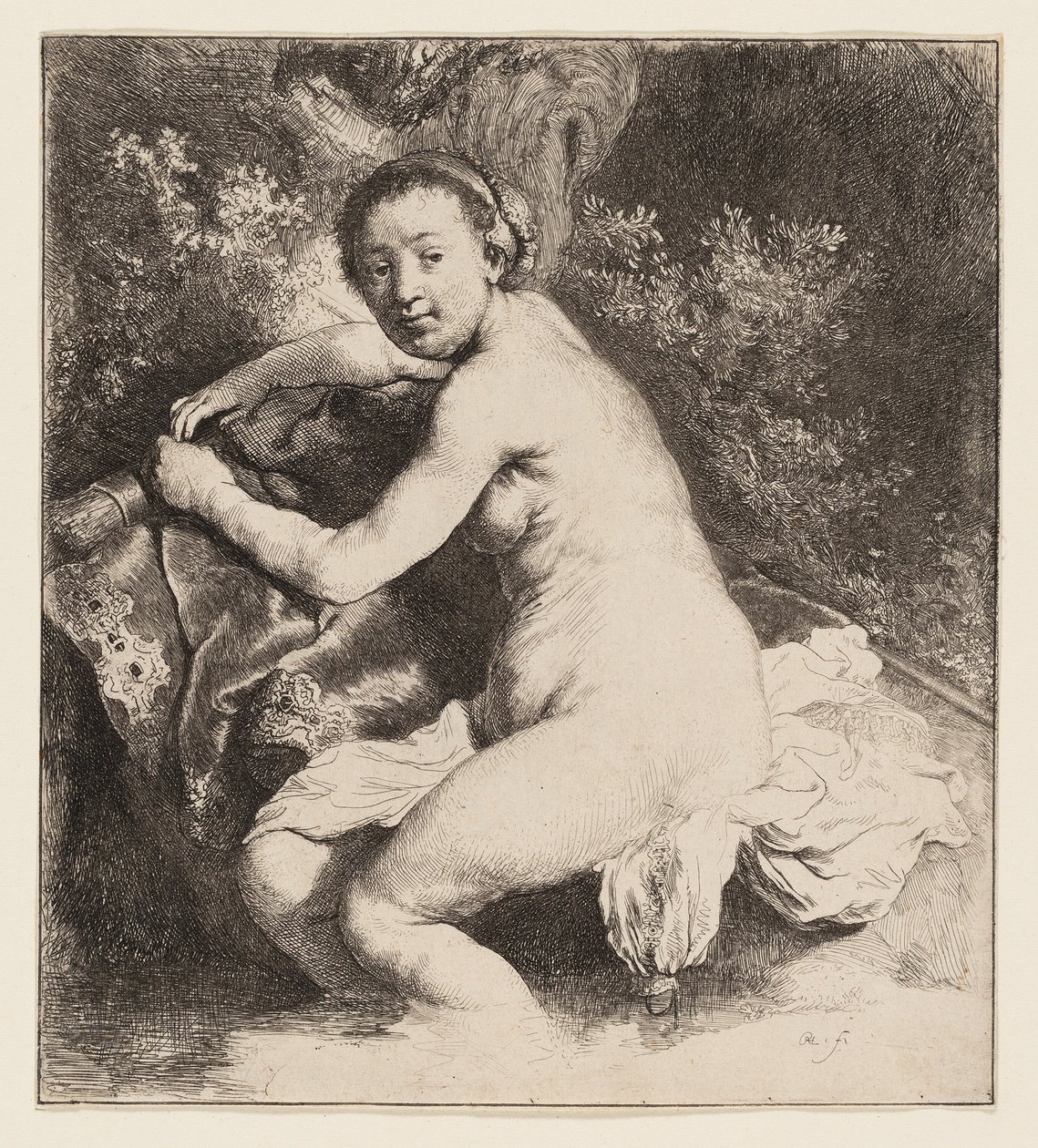 Diana på badet av Rembrandt van Rijn