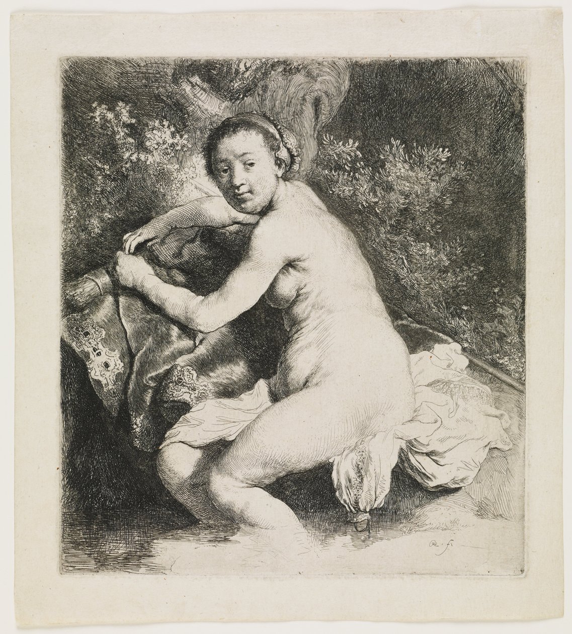 Diana i badekaret av Rembrandt van Rijn