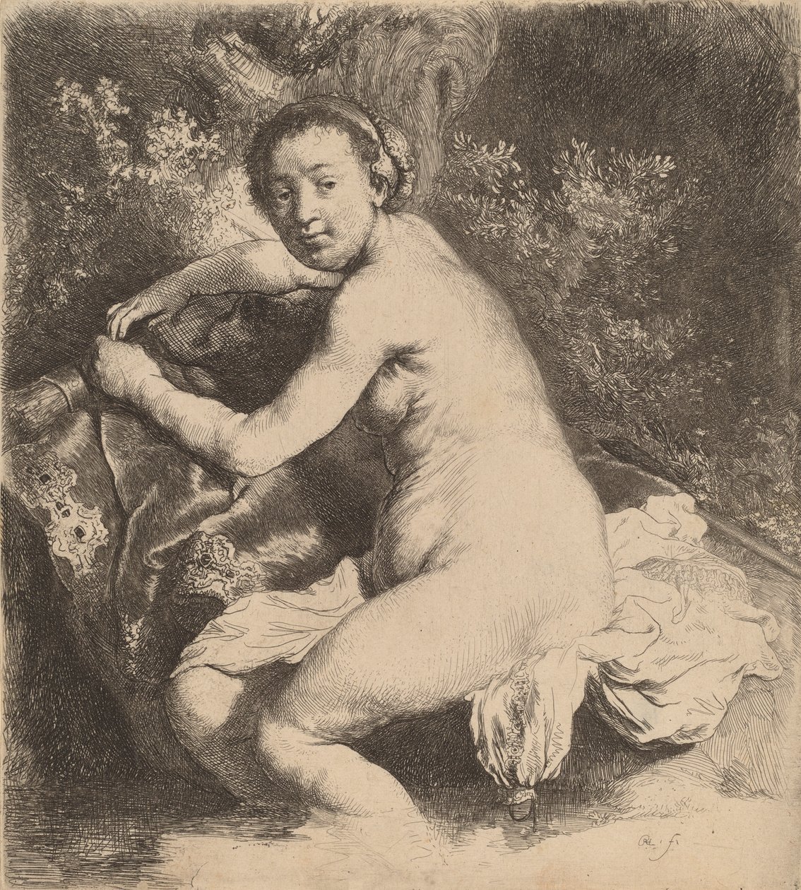 Diana ved badet, ca. 1631. av Rembrandt van Rijn
