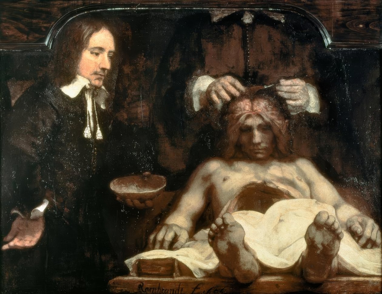 Anatomien til Dr. Johan Deijman av Rembrandt van Rijn