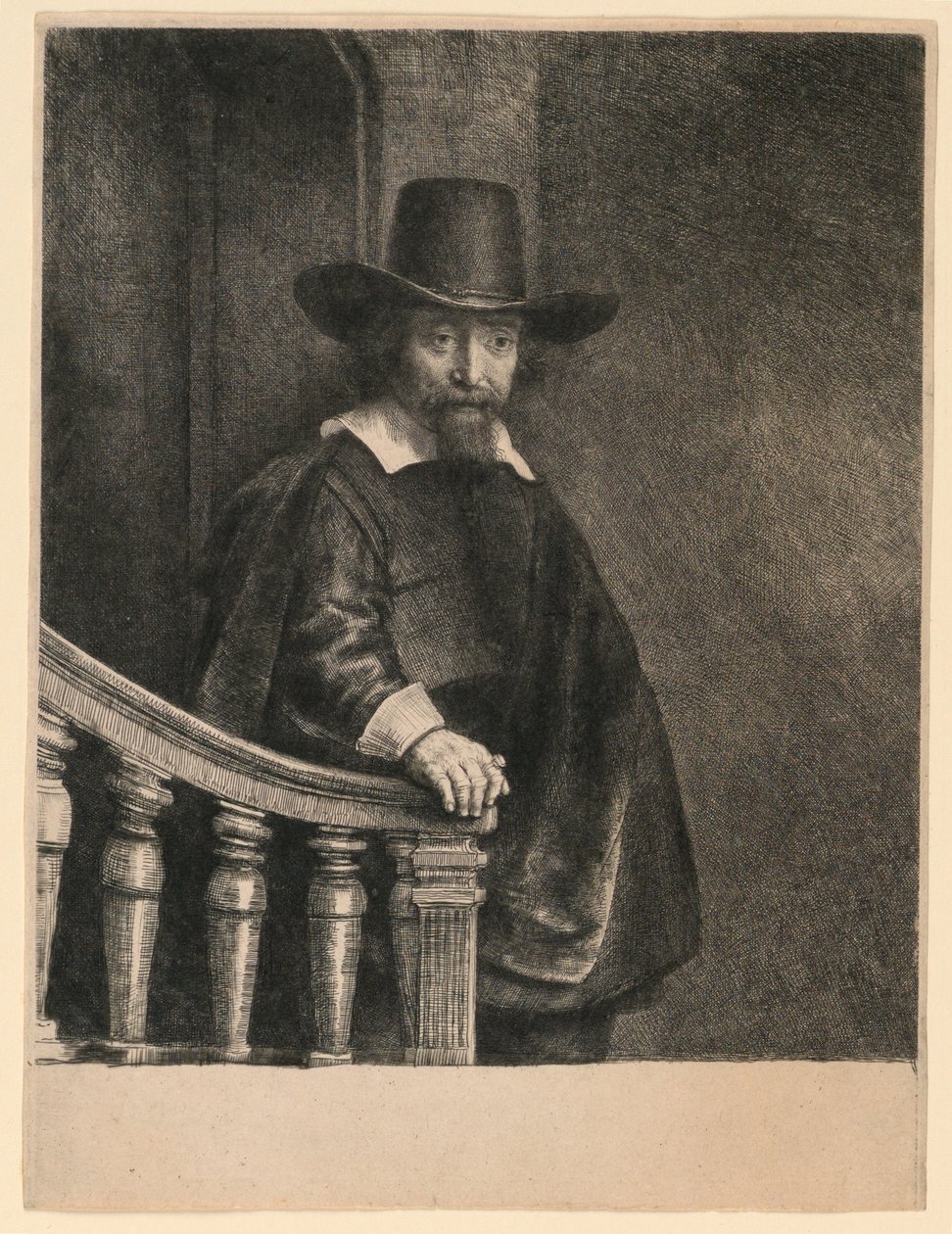 Ephraim Bonus, jødisk lege av Rembrandt van Rijn