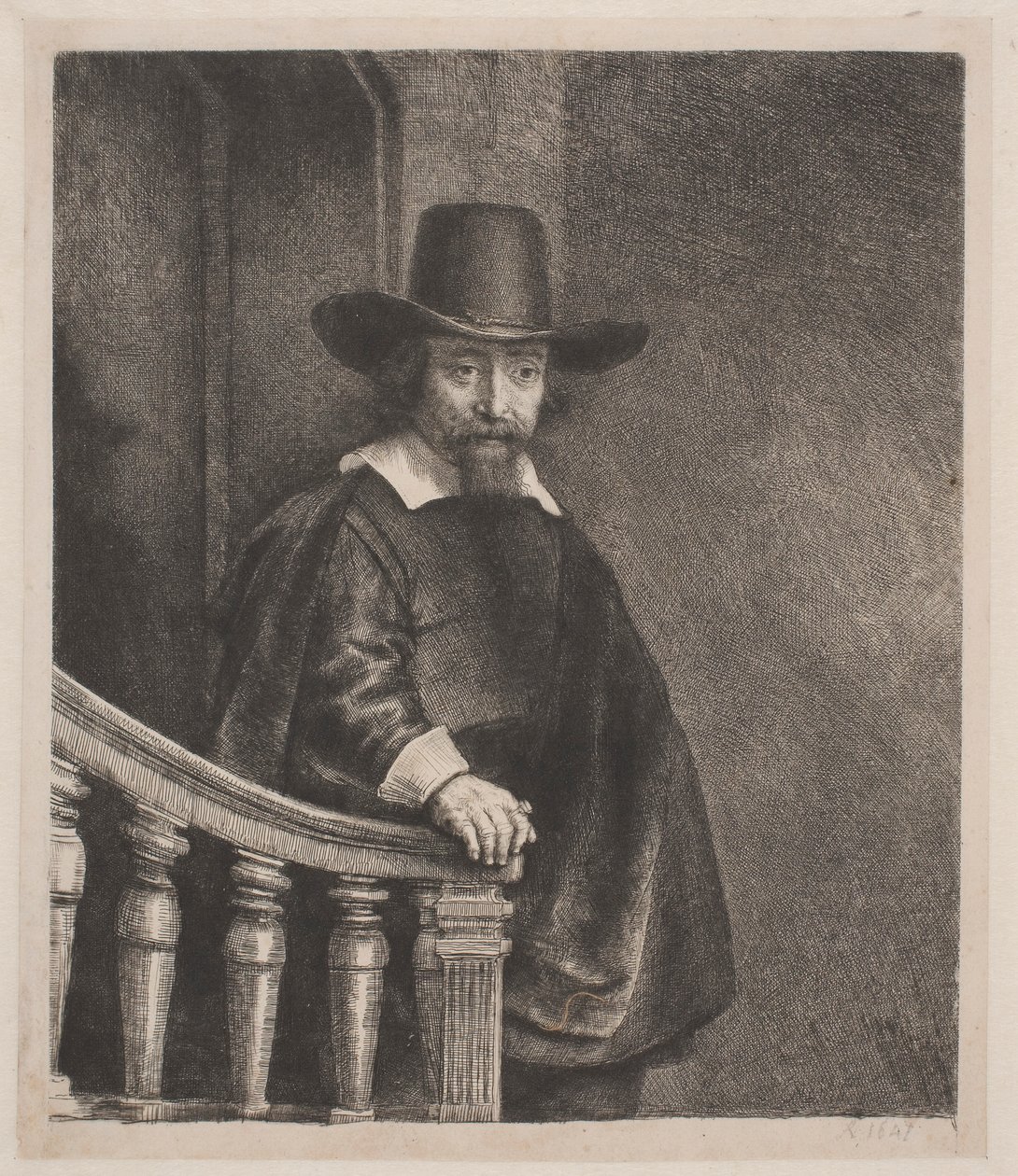 Ephraim Bonus, jødisk lege av Rembrandt van Rijn