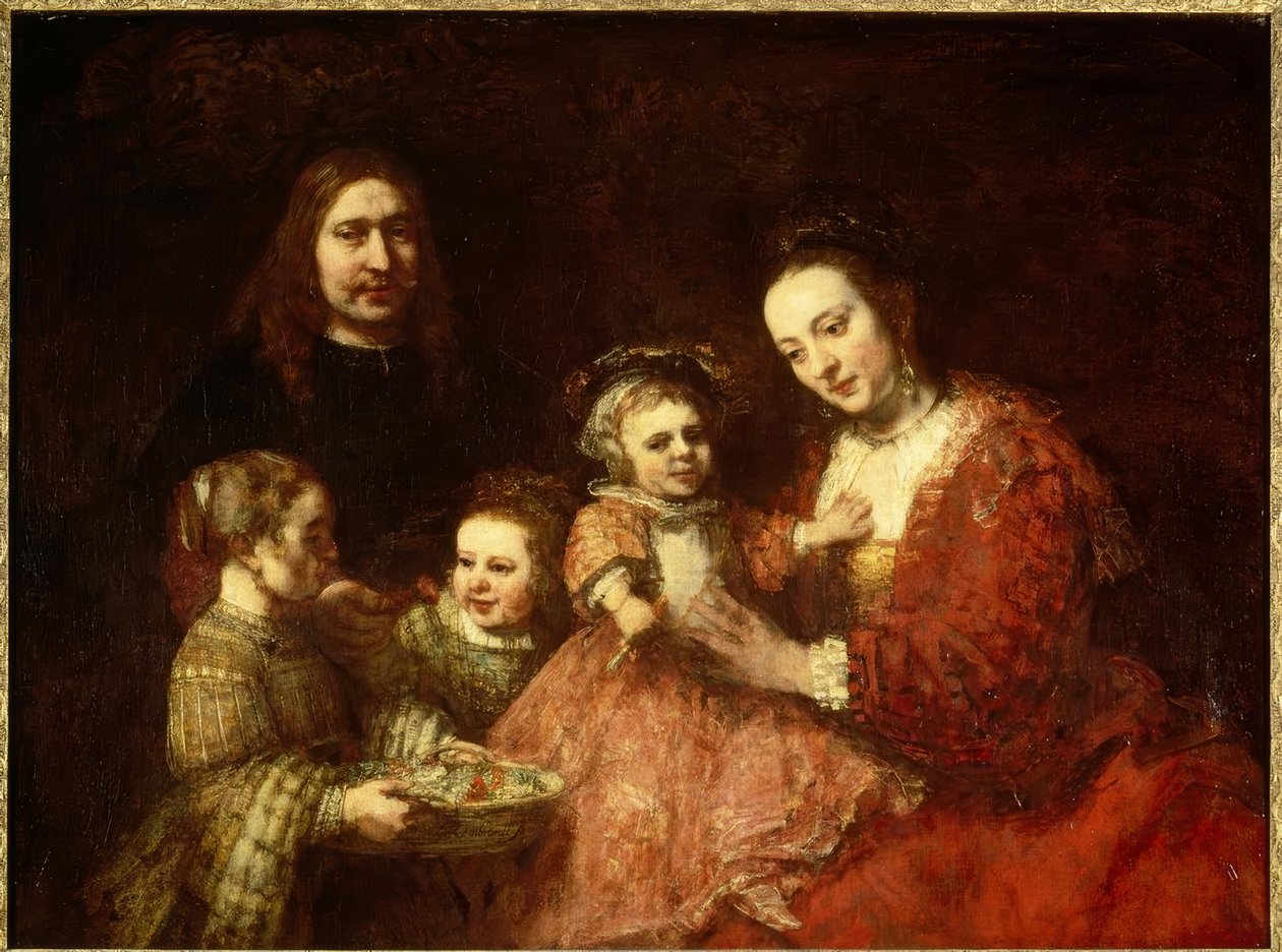 Familienbildnis av Rembrandt van Rijn