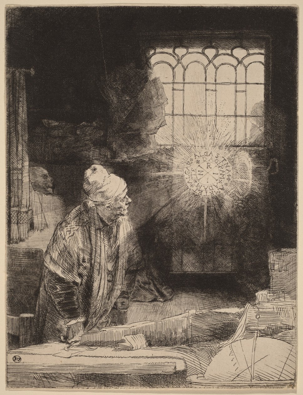 Faust av Rembrandt van Rijn