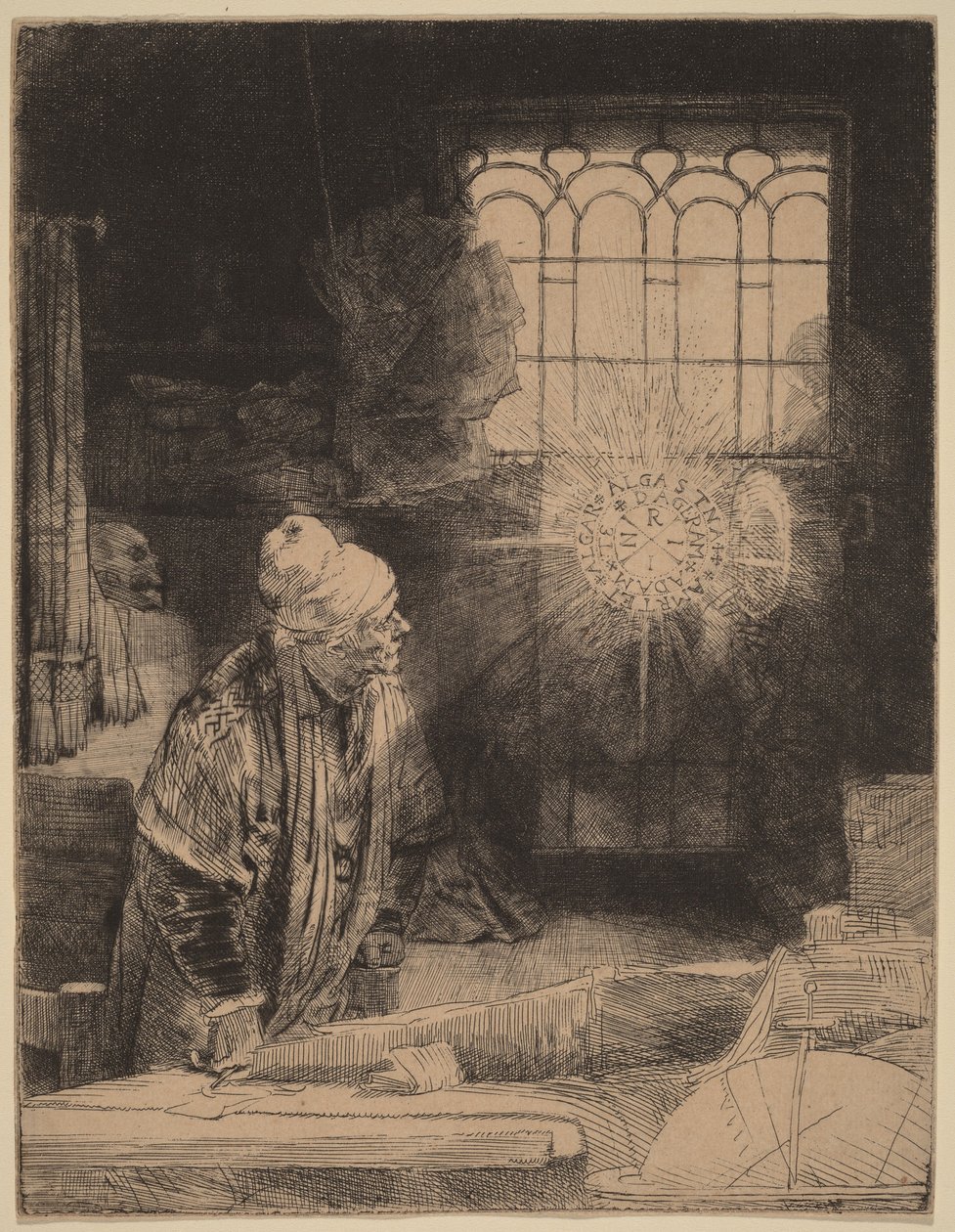 Faust av Rembrandt van Rijn