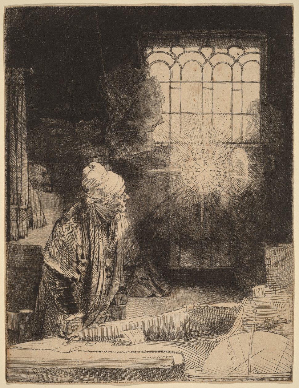 Faust av Rembrandt van Rijn